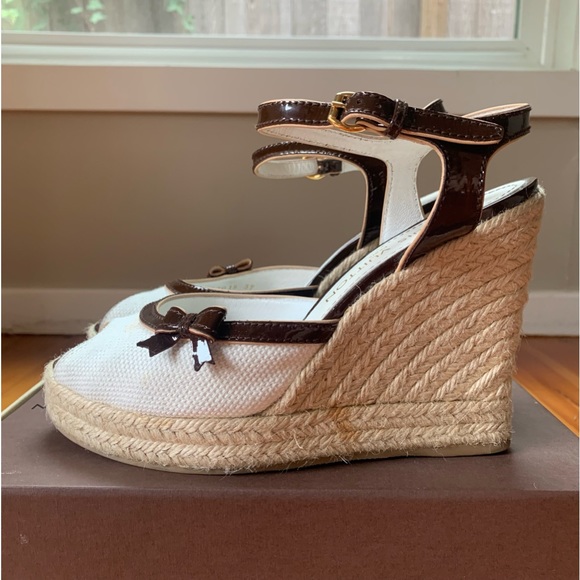 Louis Vuitton Espadrille Wedges - Picture 5 of 6